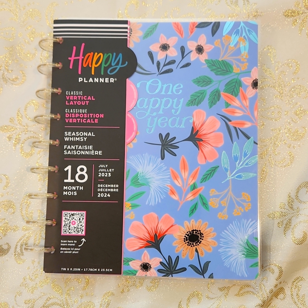 The Happy Planner Seasonal Whimsy 18 month vertical planner